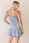 Sweet Bow Denim Days Shift Dress