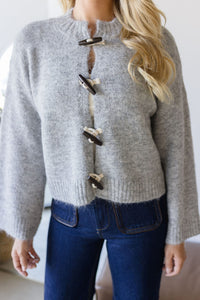 Jaynie Toggle Button Cardigan