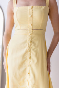 Slow Burn Eyelet Midi Dress