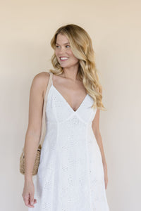 Elianna Eyelet Maxi Dress