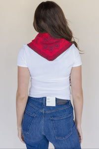 Carmen Knitted Triangle Bandana