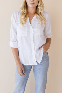 Talma Roll Tab Button Down