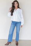 Nellie Eyelet Long Sleeve Blouse Nellie Eyelet Long Sleeve Blouse