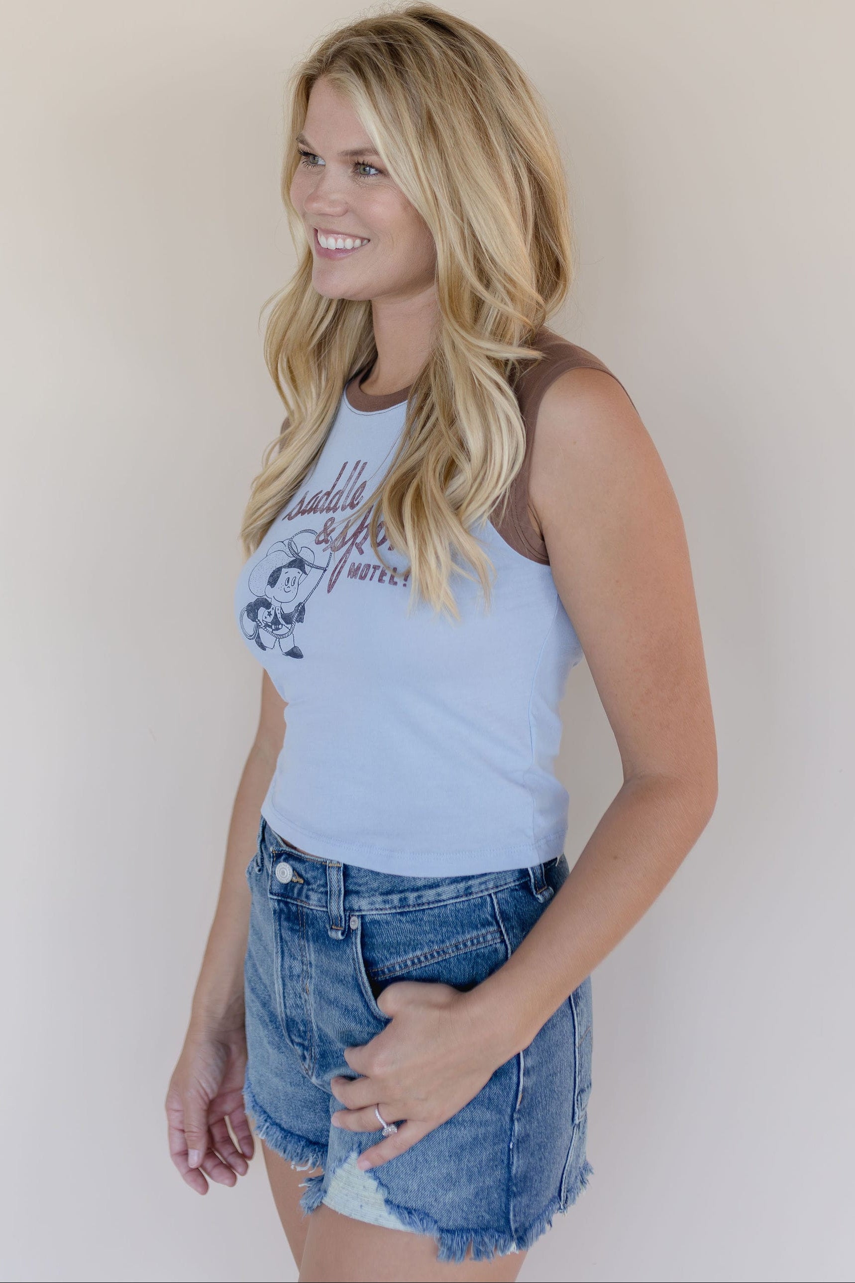 Saddle & Spur Motel Raglan Tank