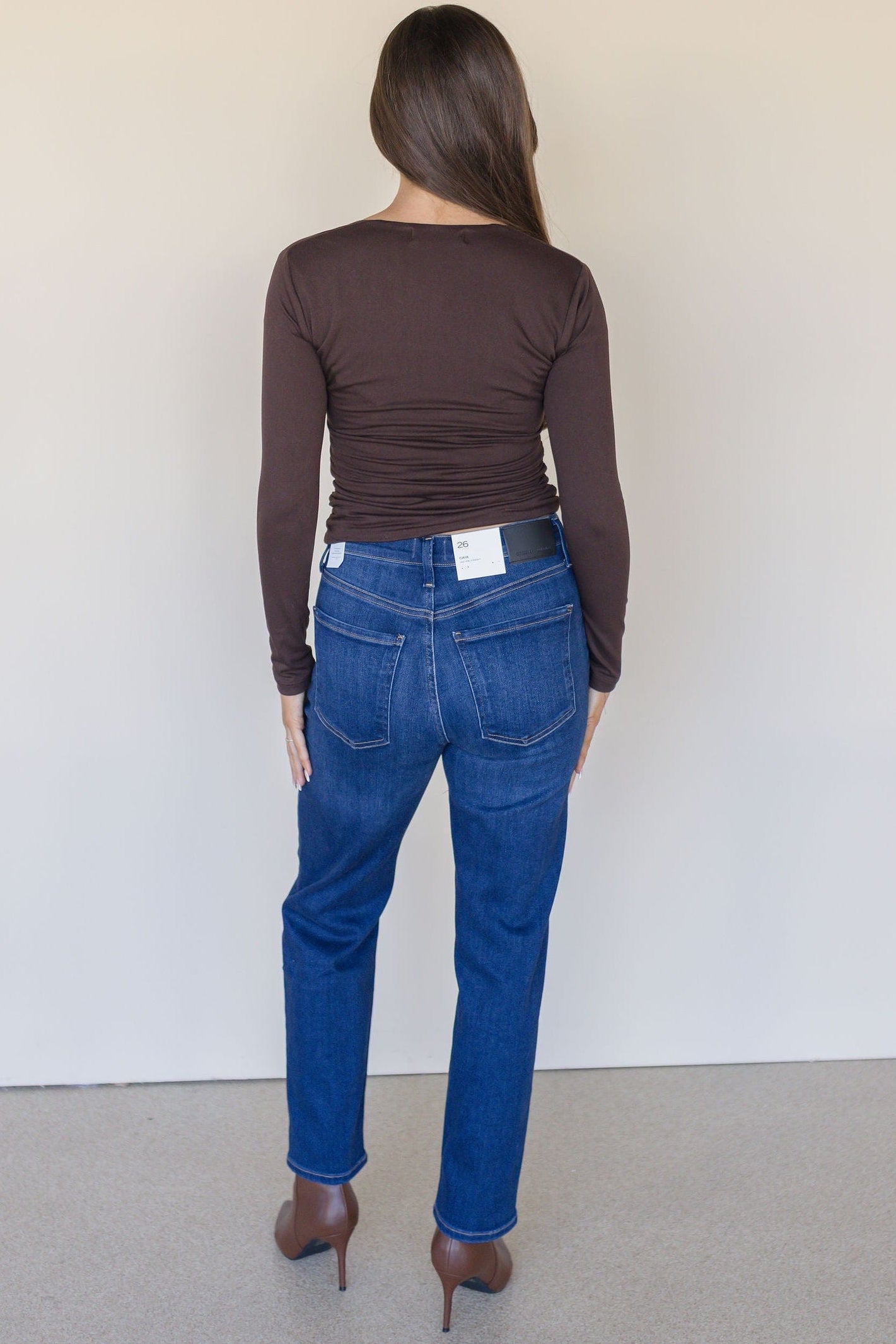 Imogen Square Neck Ruched Top Imogen Square Neck Ruched Top