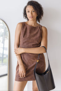 Atlas Suede Mini Dress Atlas Suede Mini Dress