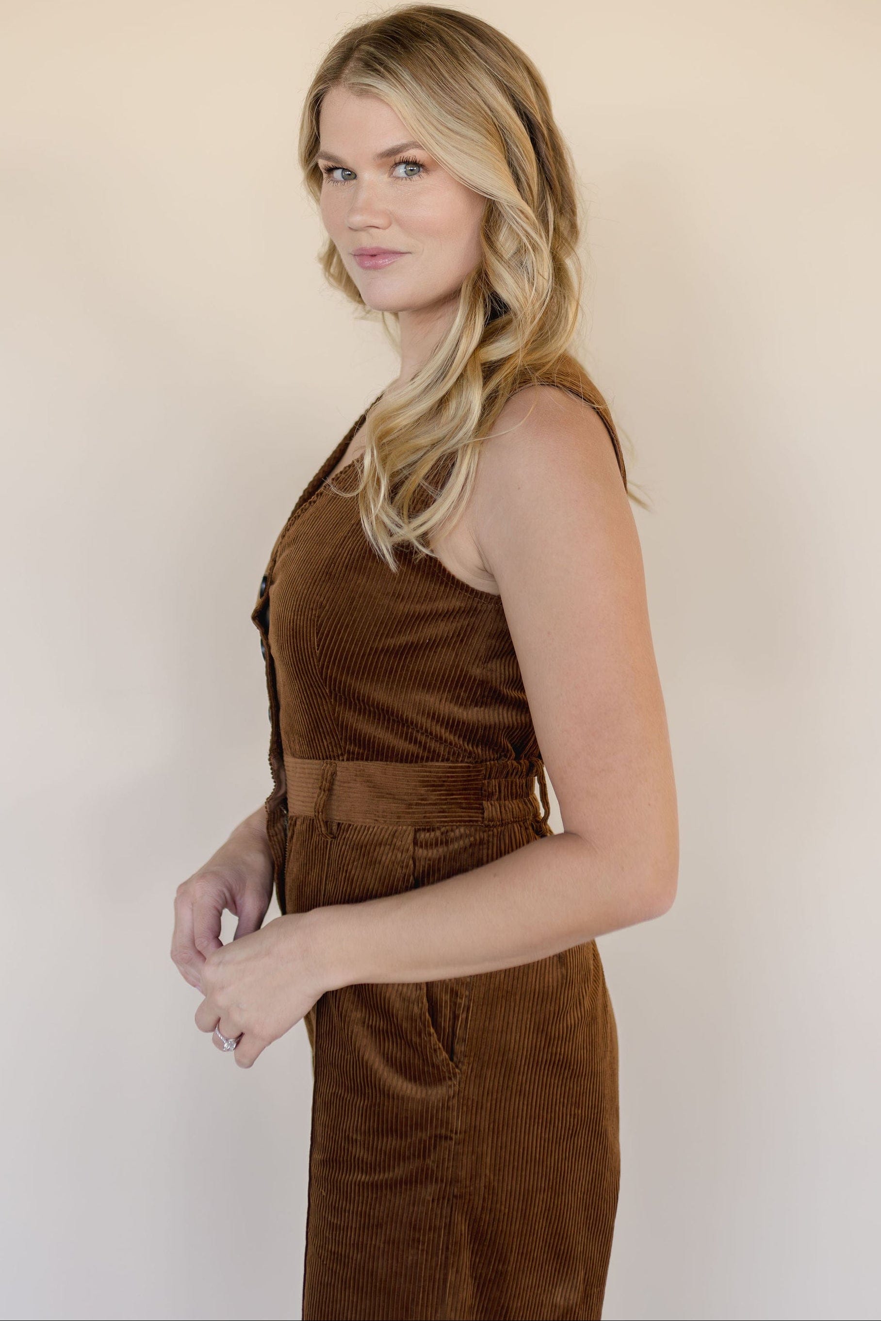 Andie Corduroy Jumpsuit