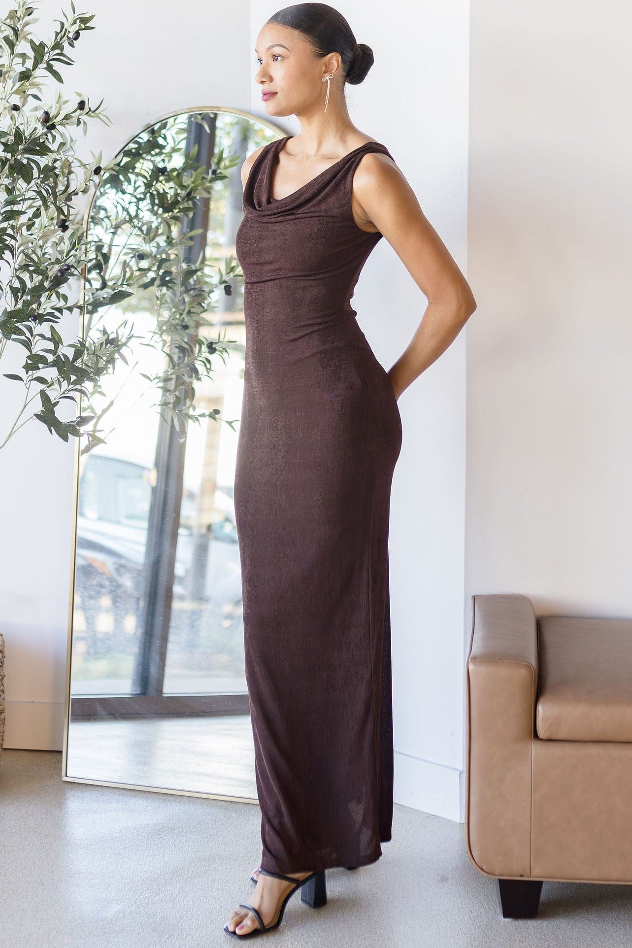 Samara Cowl Neck Maxi Dress Samara Cowl Neck Maxi Dress