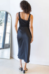 Ruthie Satin Midi Skirt Ruthie Satin Midi Skirt