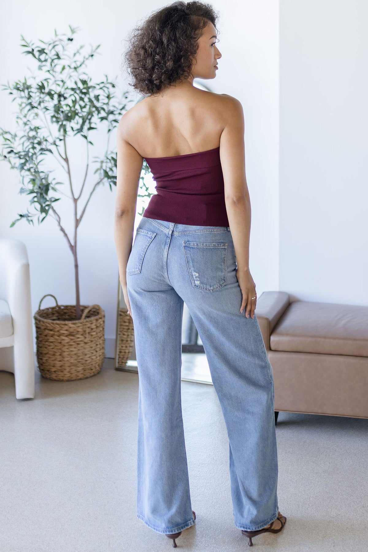 Maxwell Fold Over Tube Top