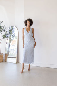 Sinead Draped Low Back Maxi Dress