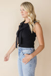 Myra Faux Sweater Tie Knit Tank