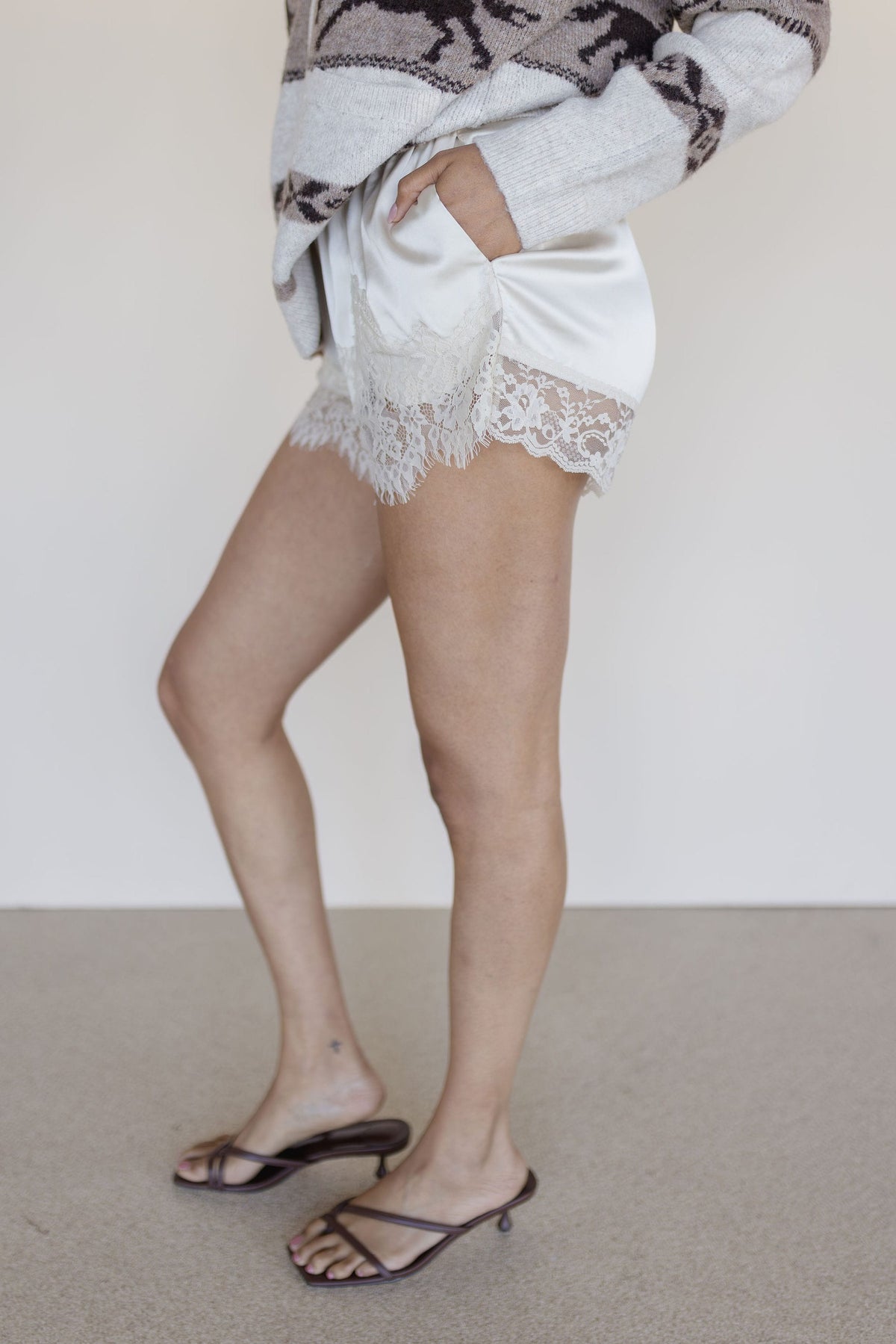Trinity Lace Trim Short