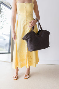 Avilla Raffia Carryall Tote