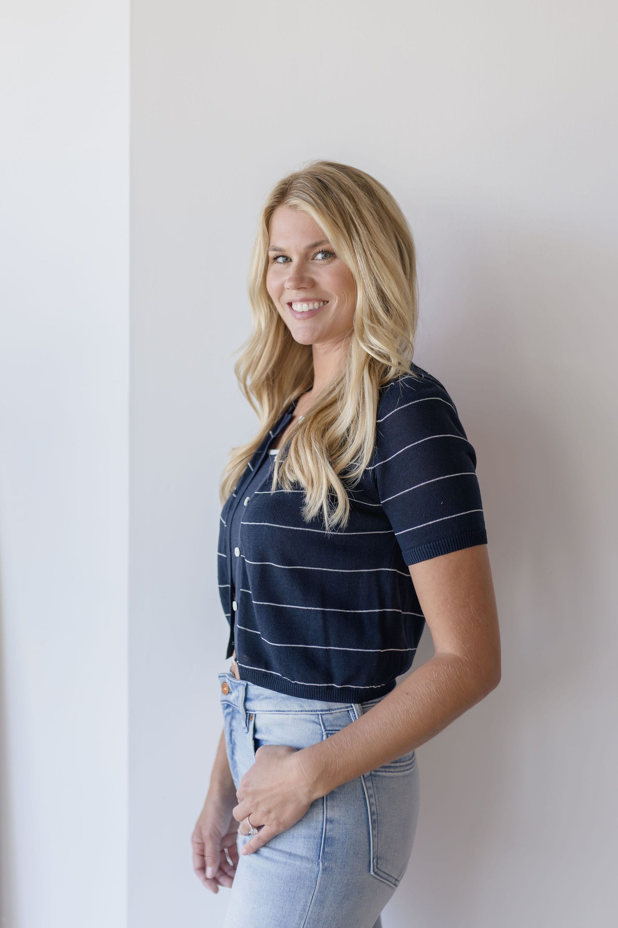 Coastline Tank & Short Sleeve Cardigan Set