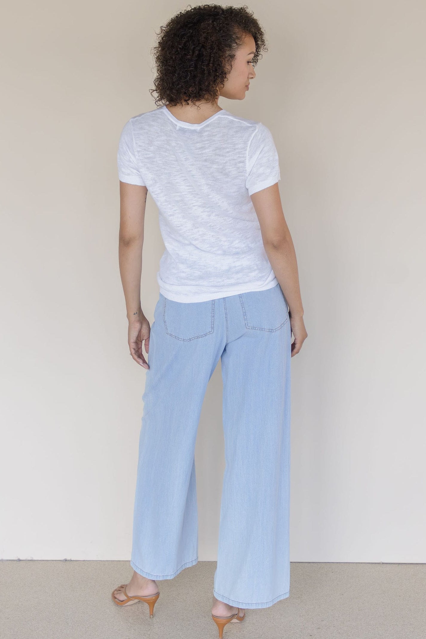 Felix Relaxed Drawstring Denim Pant
