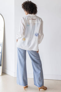 Trace Embroidered Picnic Shirt
