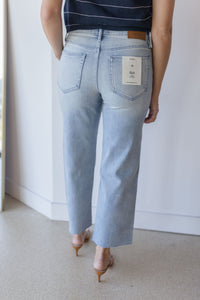 Ella Mid Rise Straight Jean