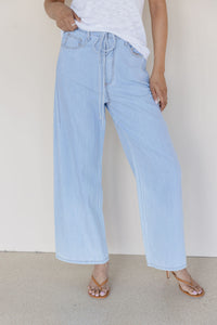 Felix Relaxed Drawstring Denim Pant