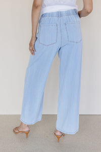 Felix Relaxed Drawstring Denim Pant