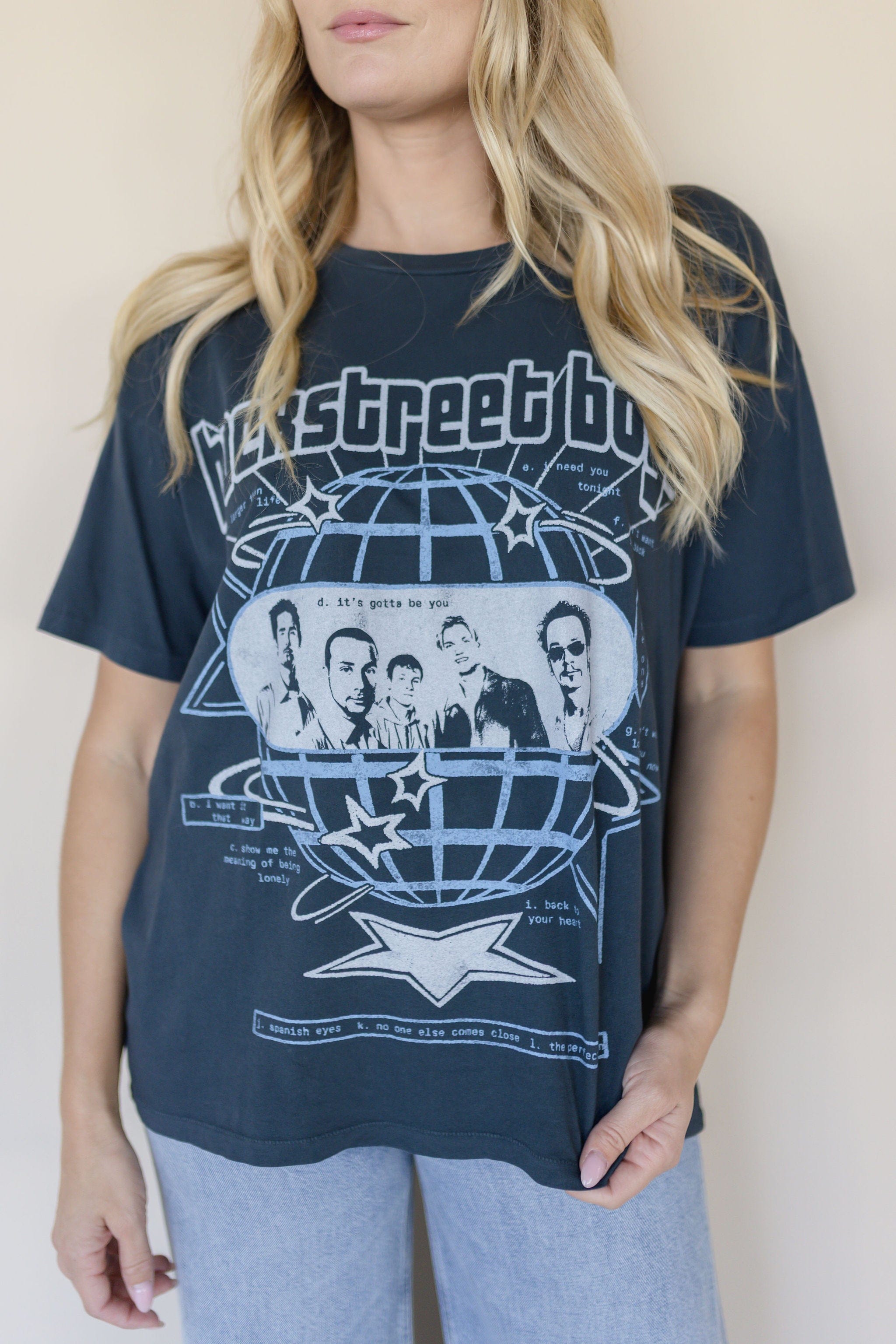 Backstreet Boys Into The Millennium Merch Tee Backstreet Boys Into The Millennium Merch Tee