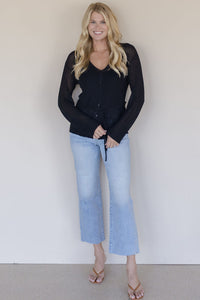 Reese Tie Waist Light Cardigan