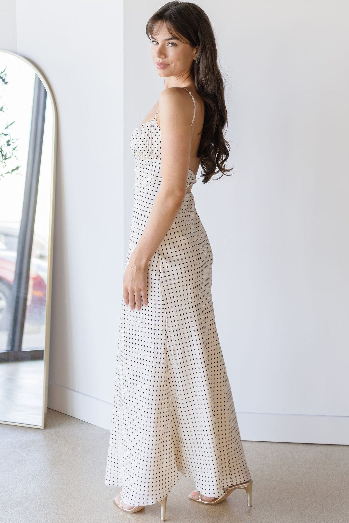 brown off shoulder maxi dress Marcel Off Shoulder Diamante Maxi Dress Brown by Meshki For Hire