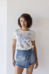 Emmy Denim Skort