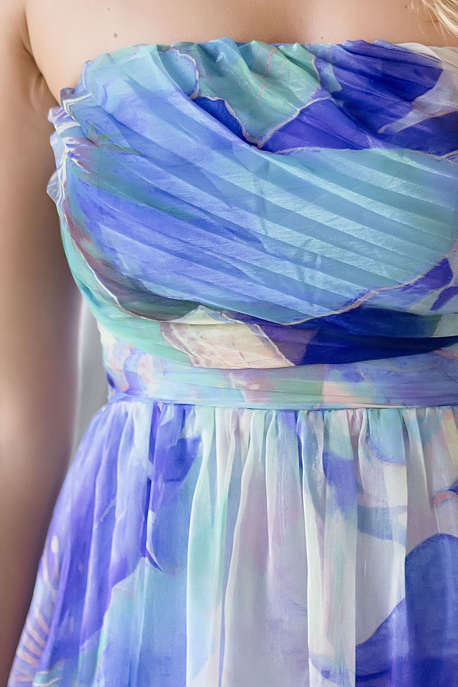 Seraphina Ruched Strapless Maxi Dress Seraphina Ruched Strapless Maxi Dress