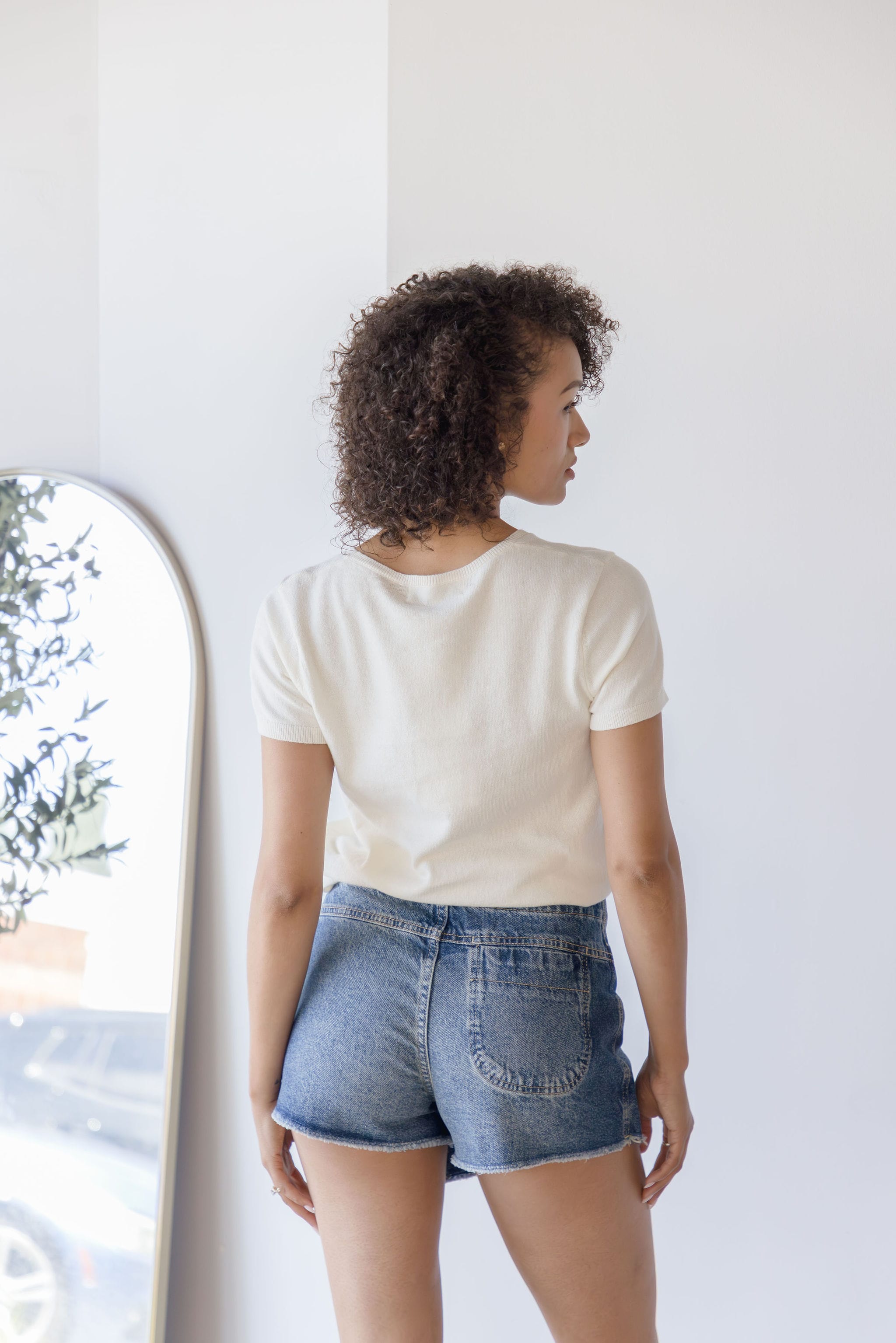 Emmy Denim Skort