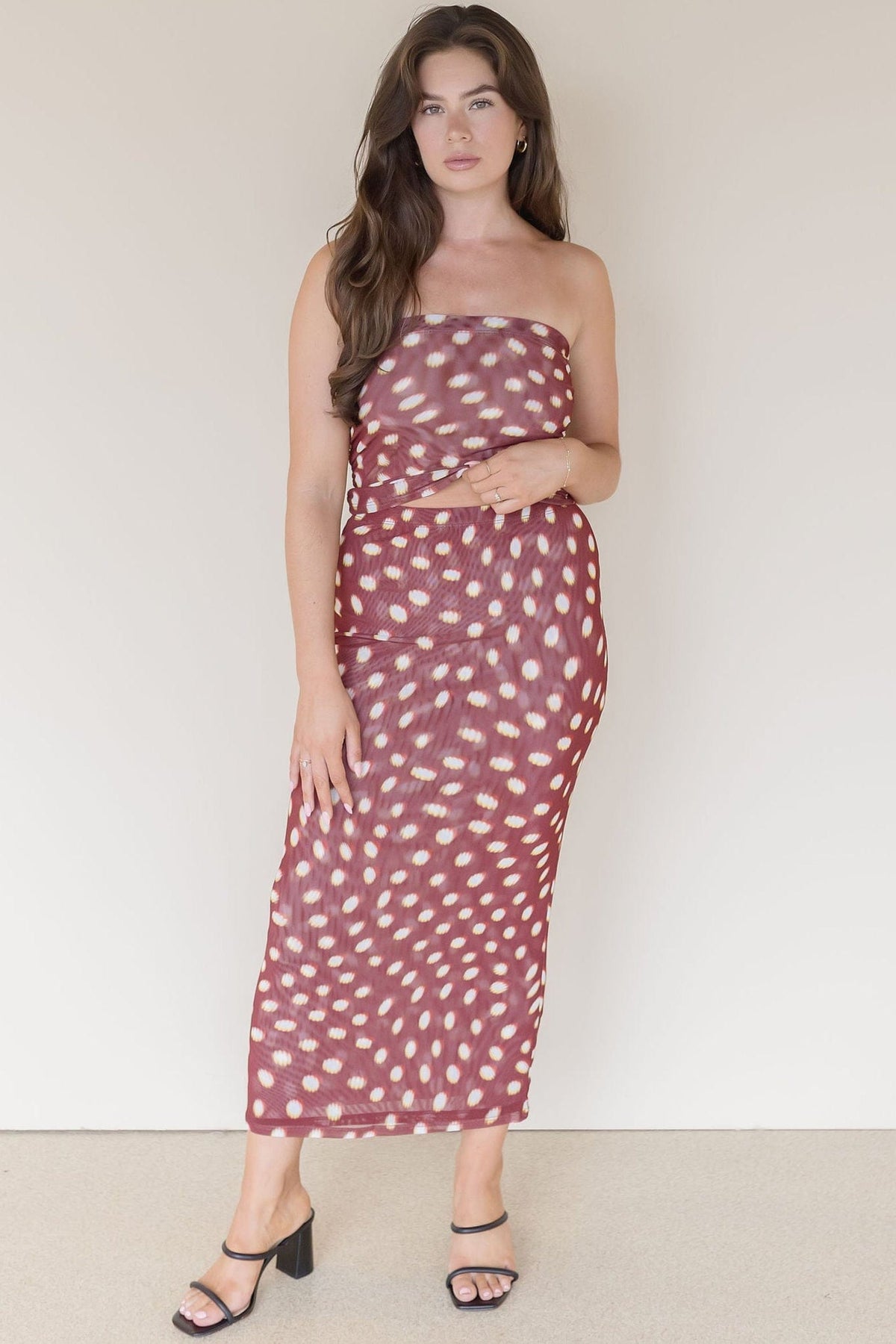 resa midi dress RESA Clyde Mesh Midi Skirt | Wild Dove Boutique