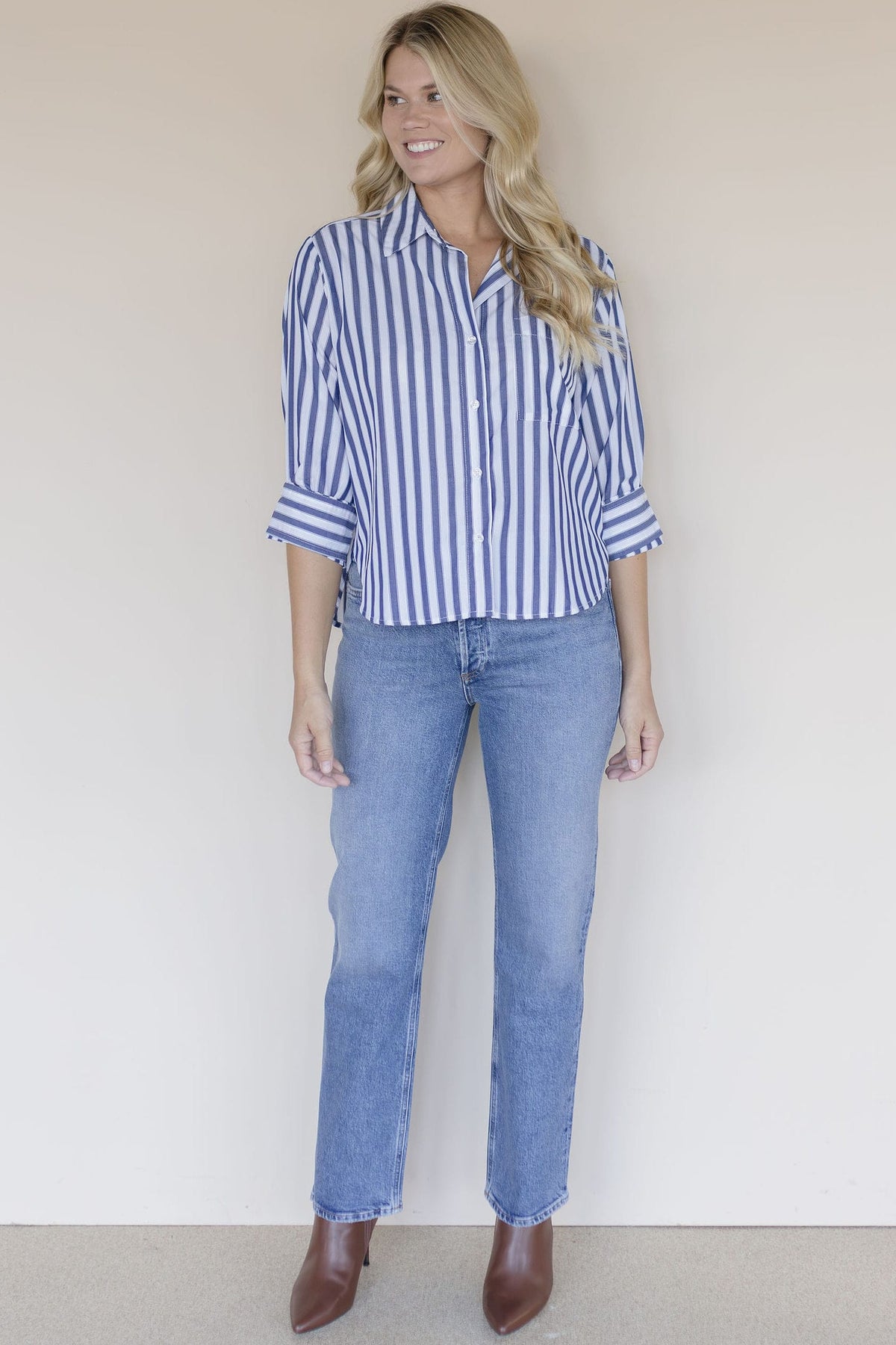 Lana High Rise Vintage Straight