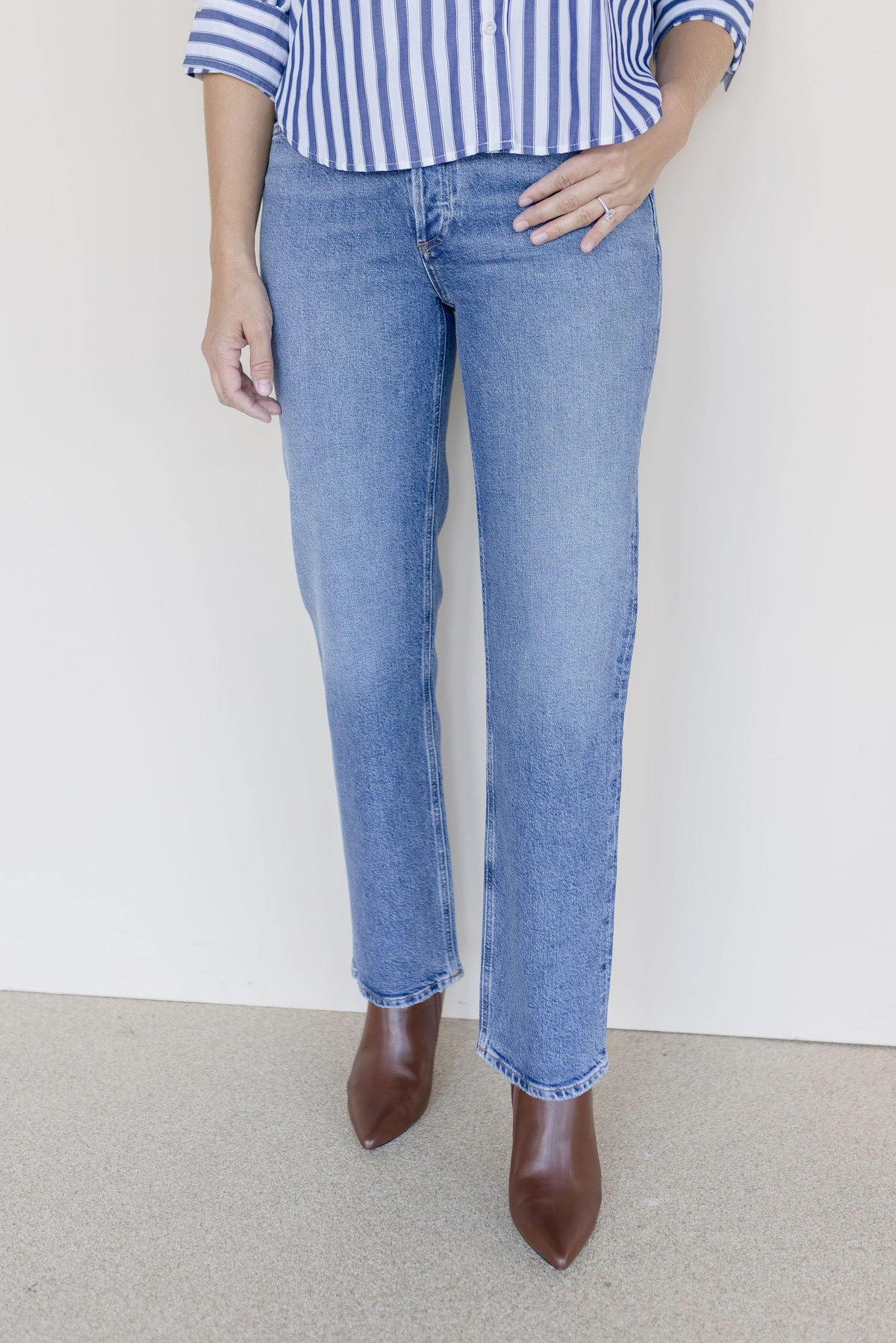 Lana High Rise Vintage Straight
