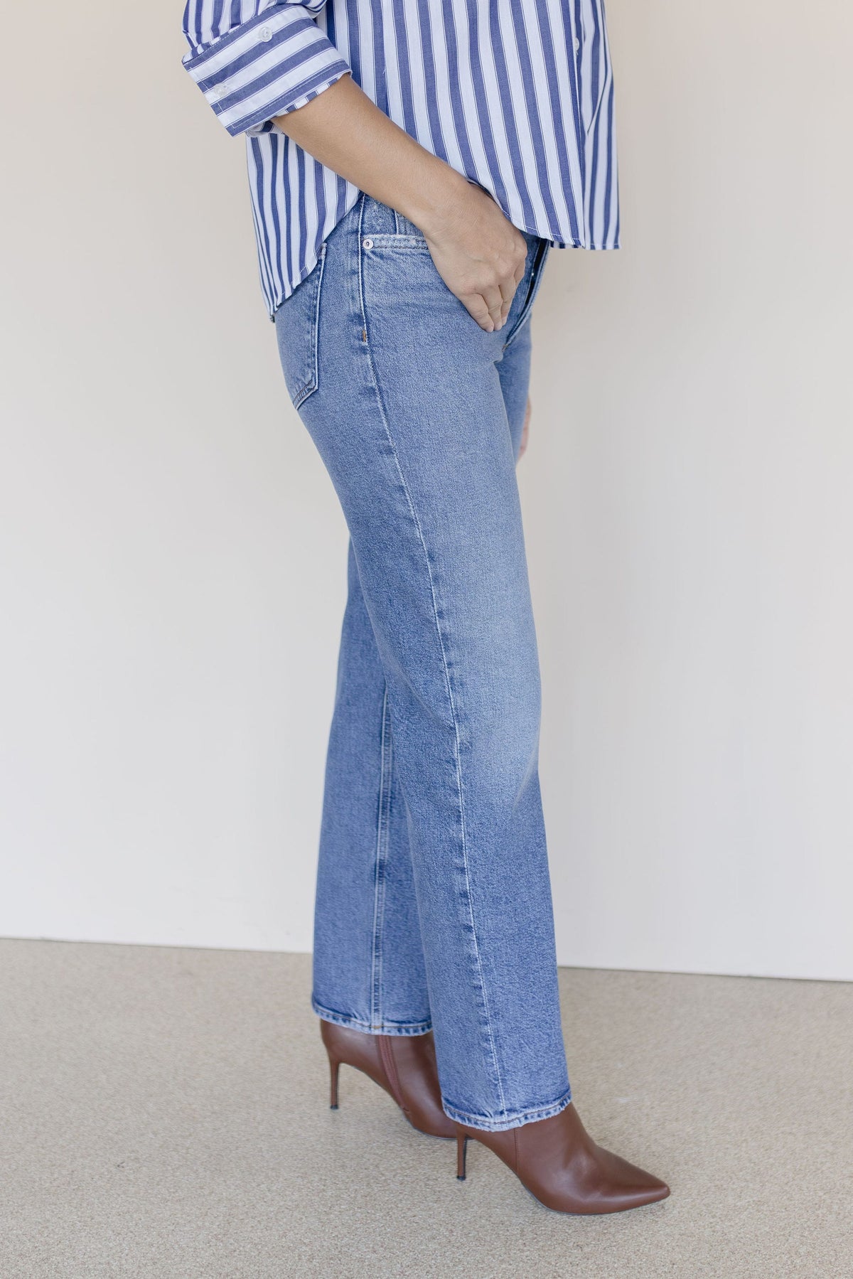 Lana High Rise Vintage Straight