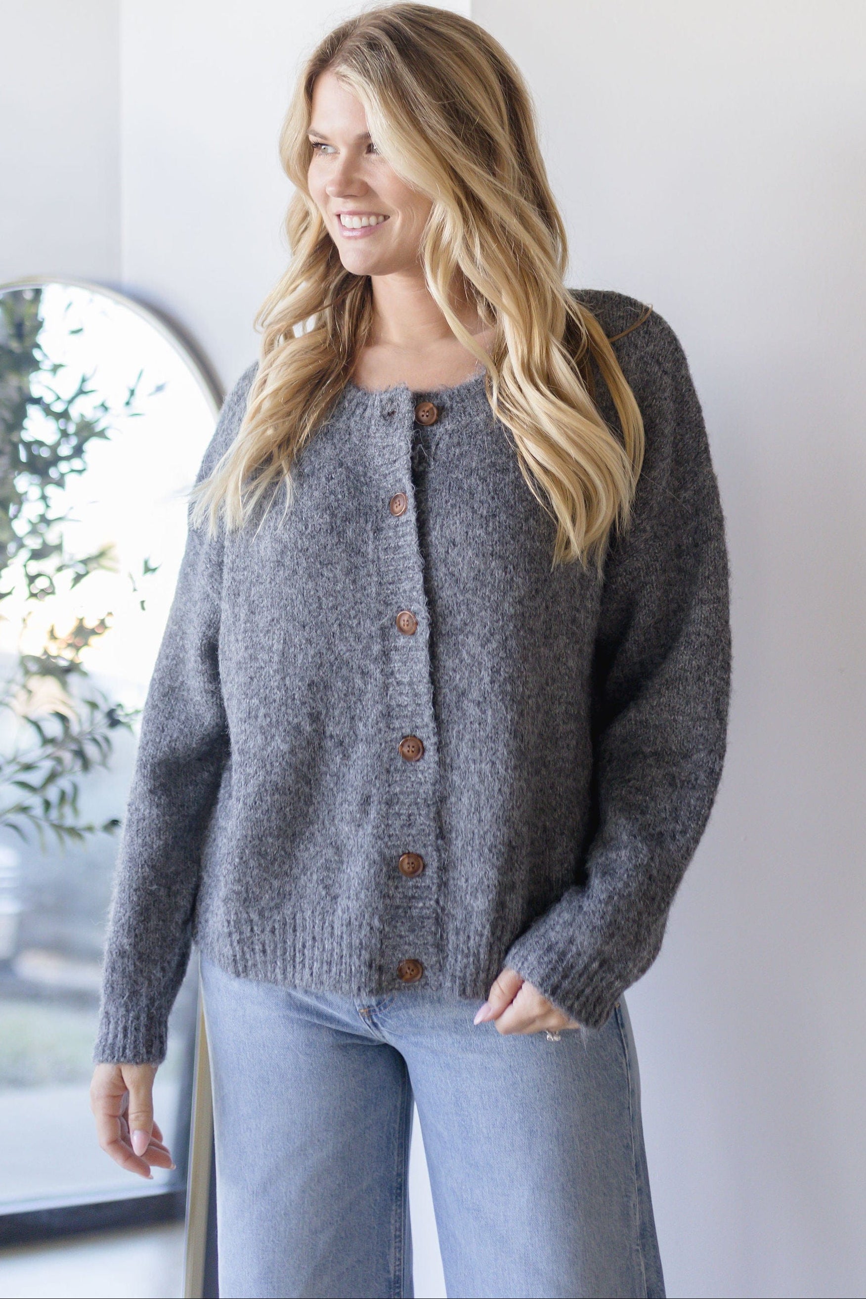 Miley Button Cardigan Miley Button Cardigan