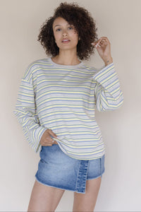 Del Sol Striped Long Sleeve