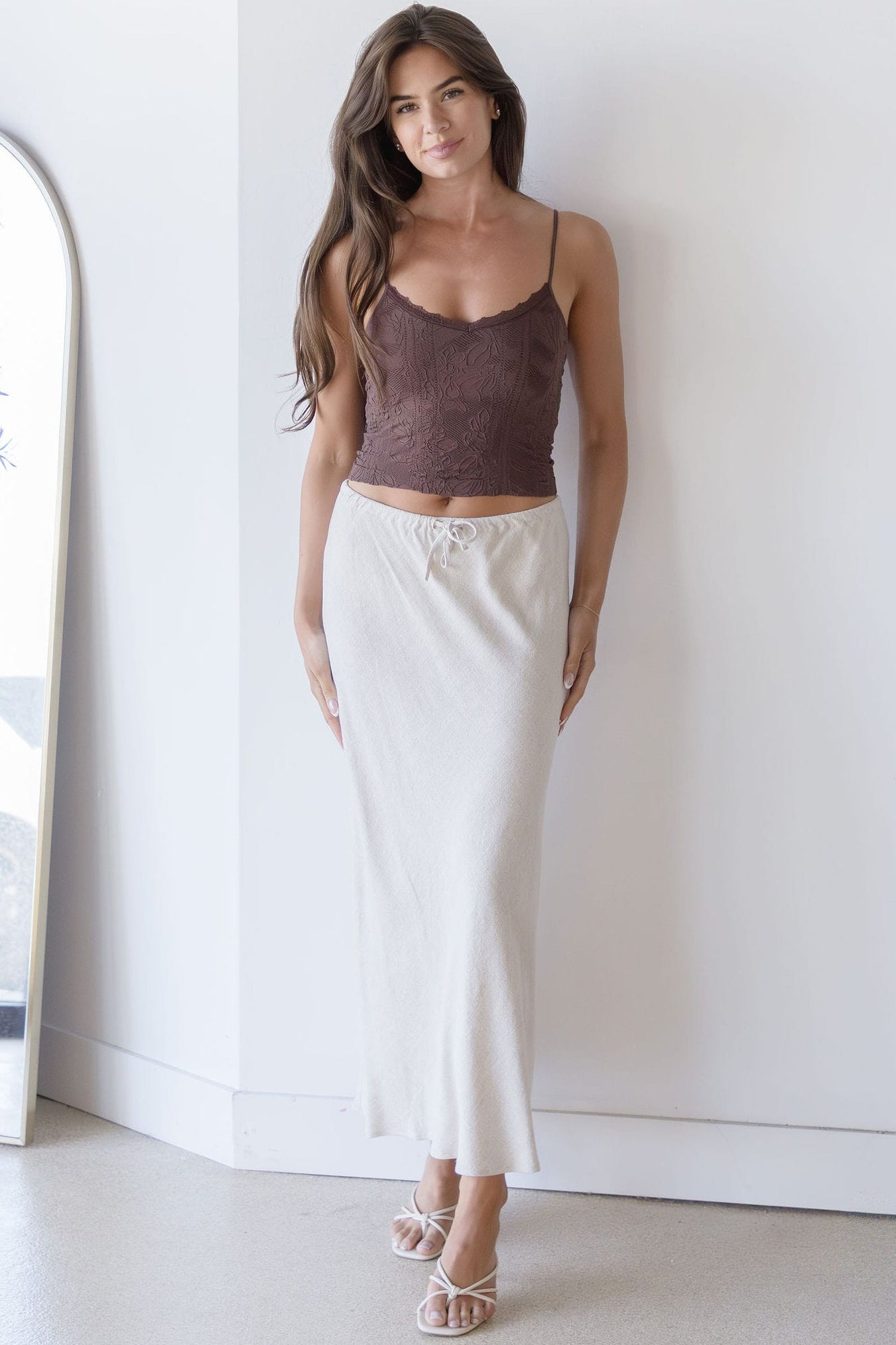 Cassia Linen Skirt