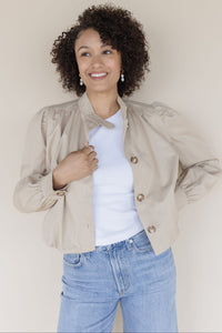 Hemlock Gathered Trench Jacket