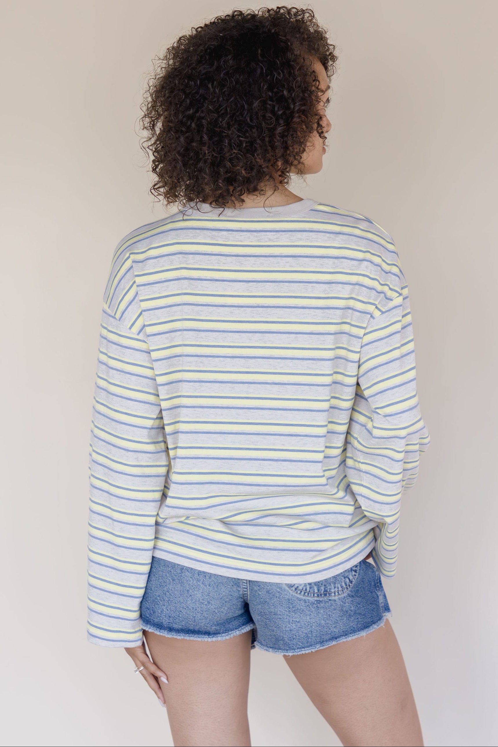 Del Sol Striped Long Sleeve