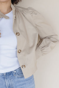 Hemlock Gathered Trench Jacket