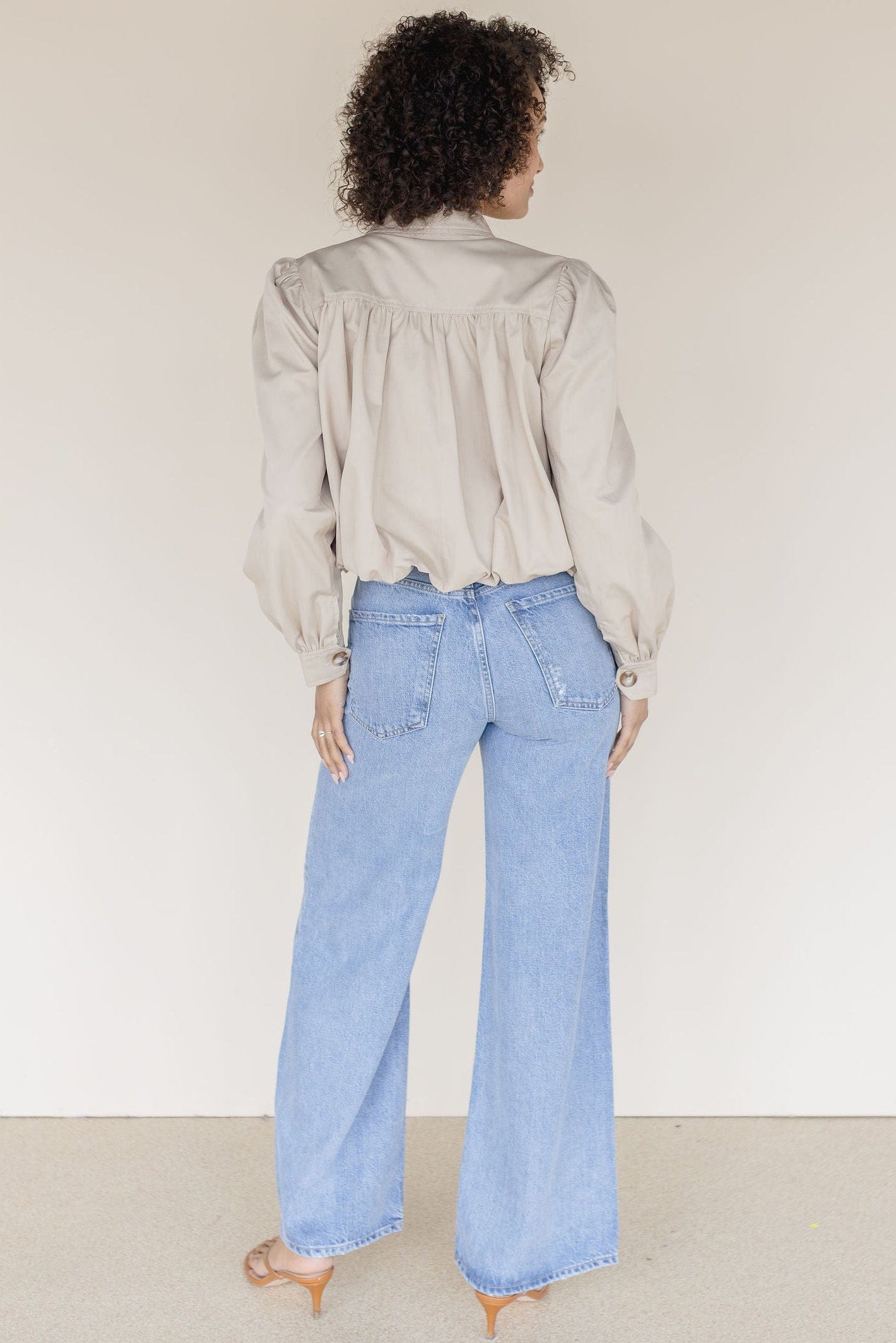 Hemlock Gathered Trench Jacket