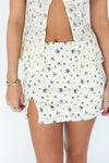 Mira Ditsy Floral Mini Skirt