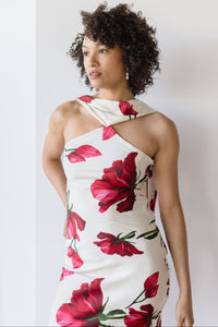 Magdalena Maxi Dress With Scarf