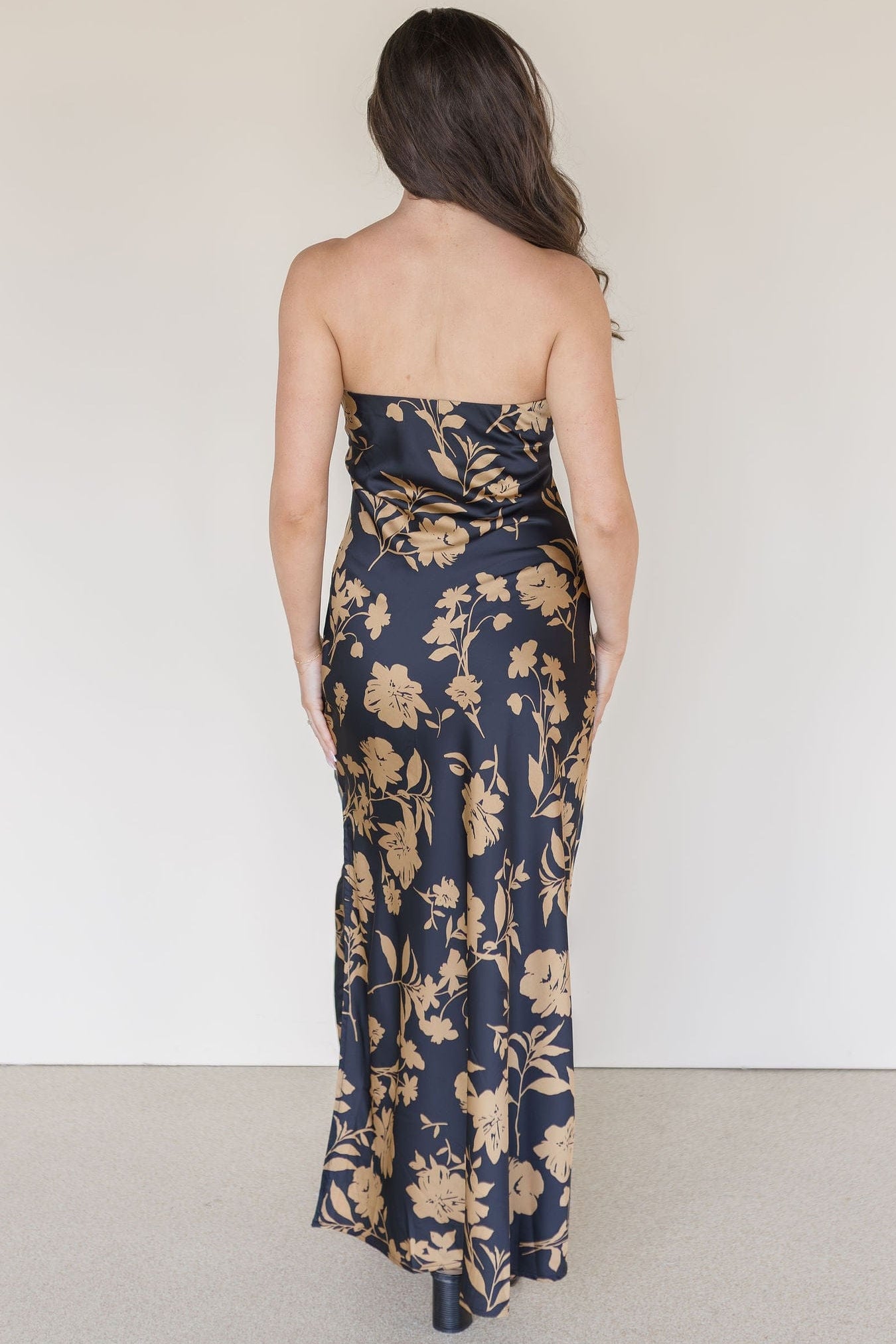 Art Of Bloom Strapless Maxi Dress Art Of Bloom Strapless Maxi Dress