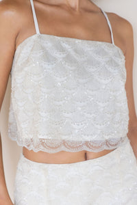 Sabrina Sequin Crop Top Sabrina Sequin Crop Top