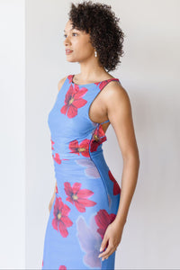 Blue Crush Midi Dress