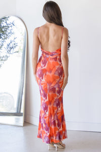 Estelle Mesh Midi Dress
