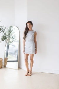 Harbor Stripe Mini Dress