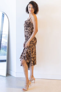 Julietta Cowl Neck Midi Dress Julietta Cowl Neck Midi Dress