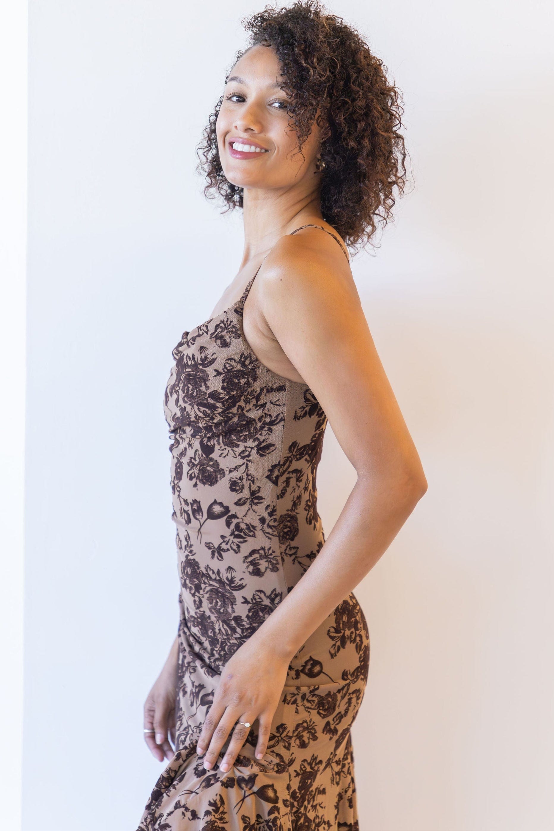 Julietta Cowl Neck Midi Dress Julietta Cowl Neck Midi Dress